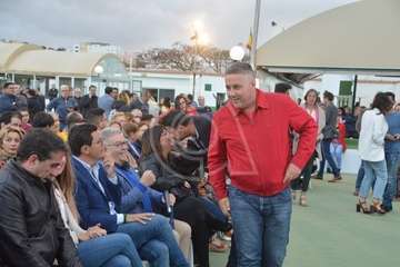 Presentación de la candidatura de Juntos por Telde que lidera Héctor Suárez (Foto TA)
